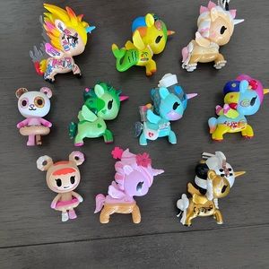 Tokidoki collectible figurine toys 10 pieces